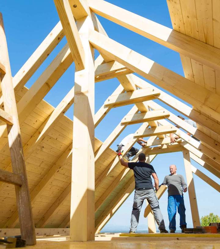 Conception et pose de structures en bois
