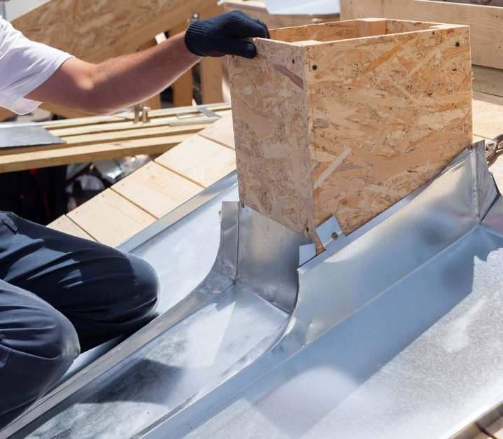 Travaux d'étanchéité et évacuation des eaux pluviales